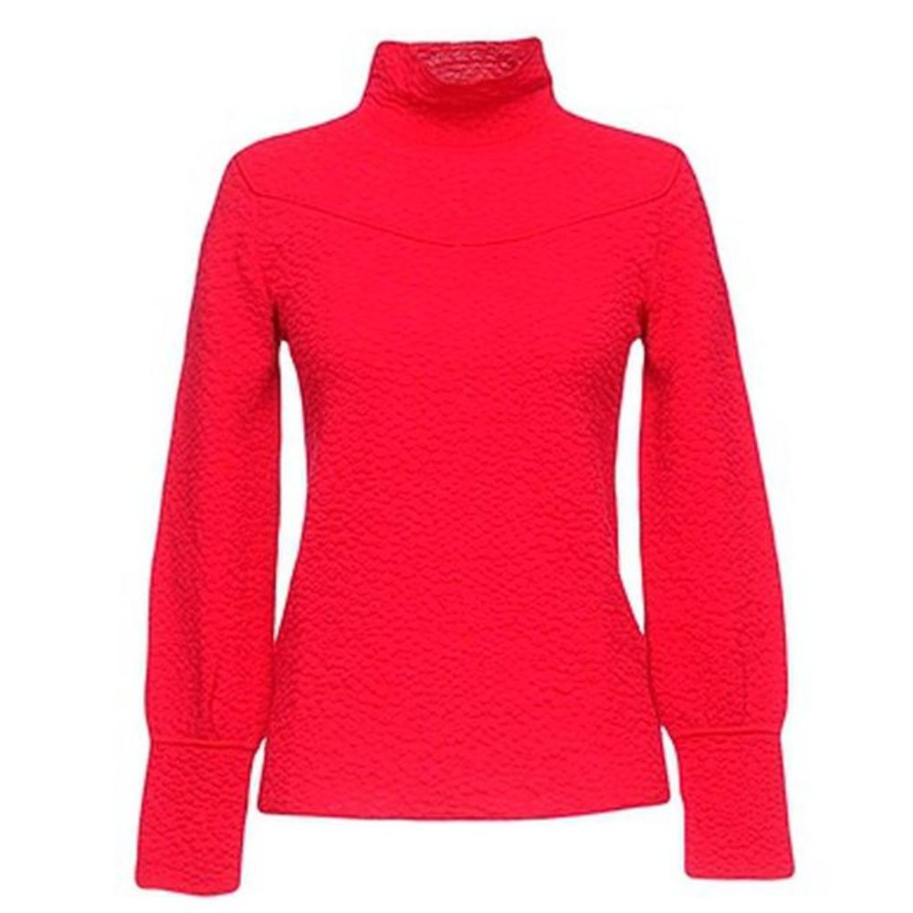 NWT Missoni Raspberry Pink Boucle Turtleneck Sweatshirt Top Italy 38 US XS S